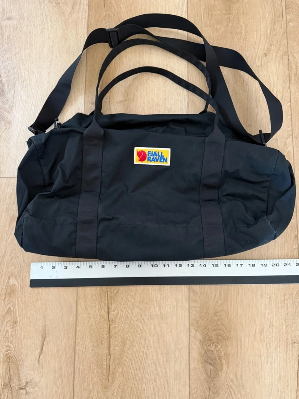 Fjallraven Duffle Bag. Used lightly. Still has plenty of life left.